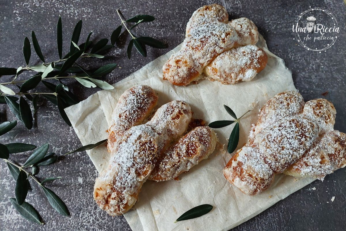 Colombines de Pâques sans moule