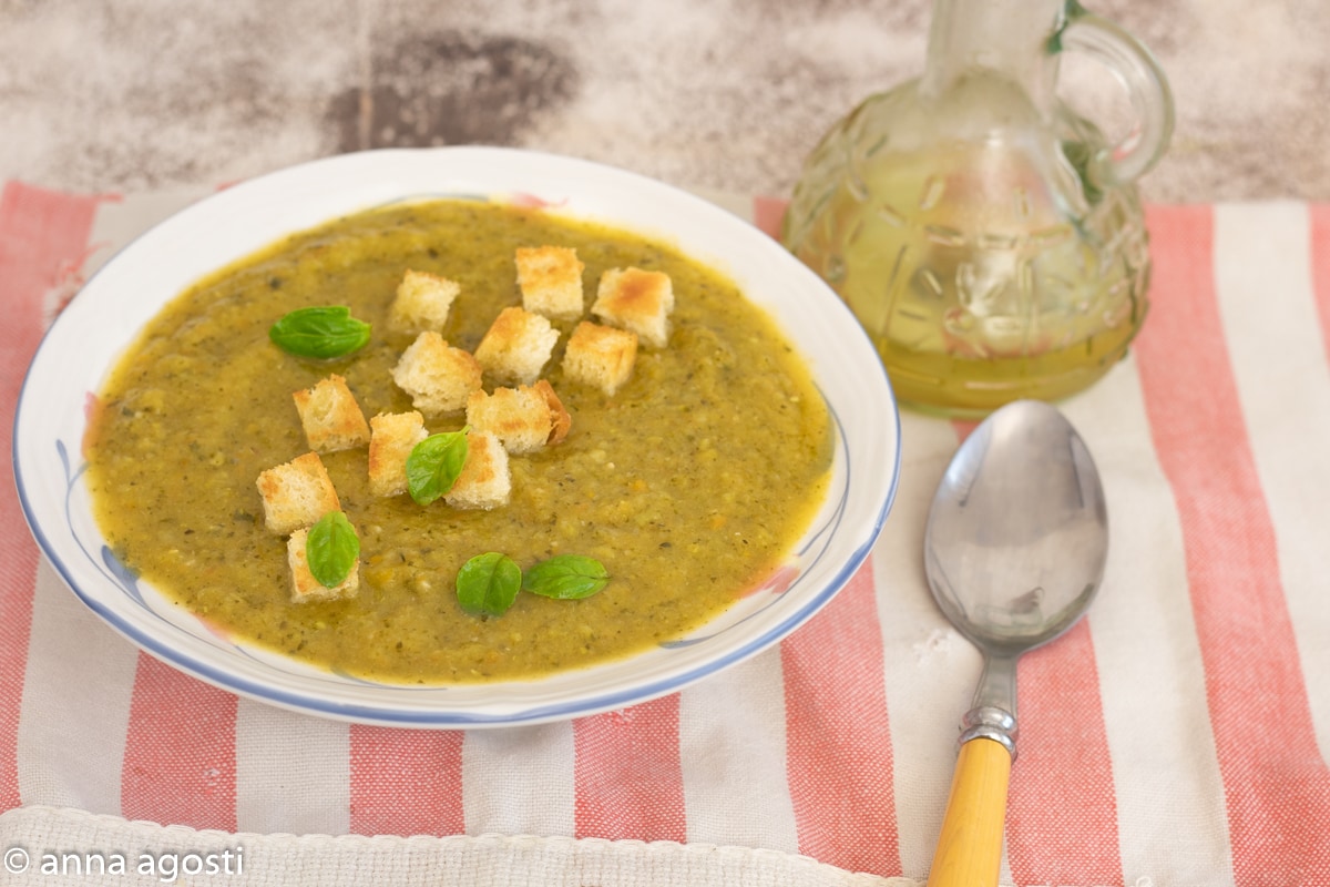 Comment faire le potage de légumes