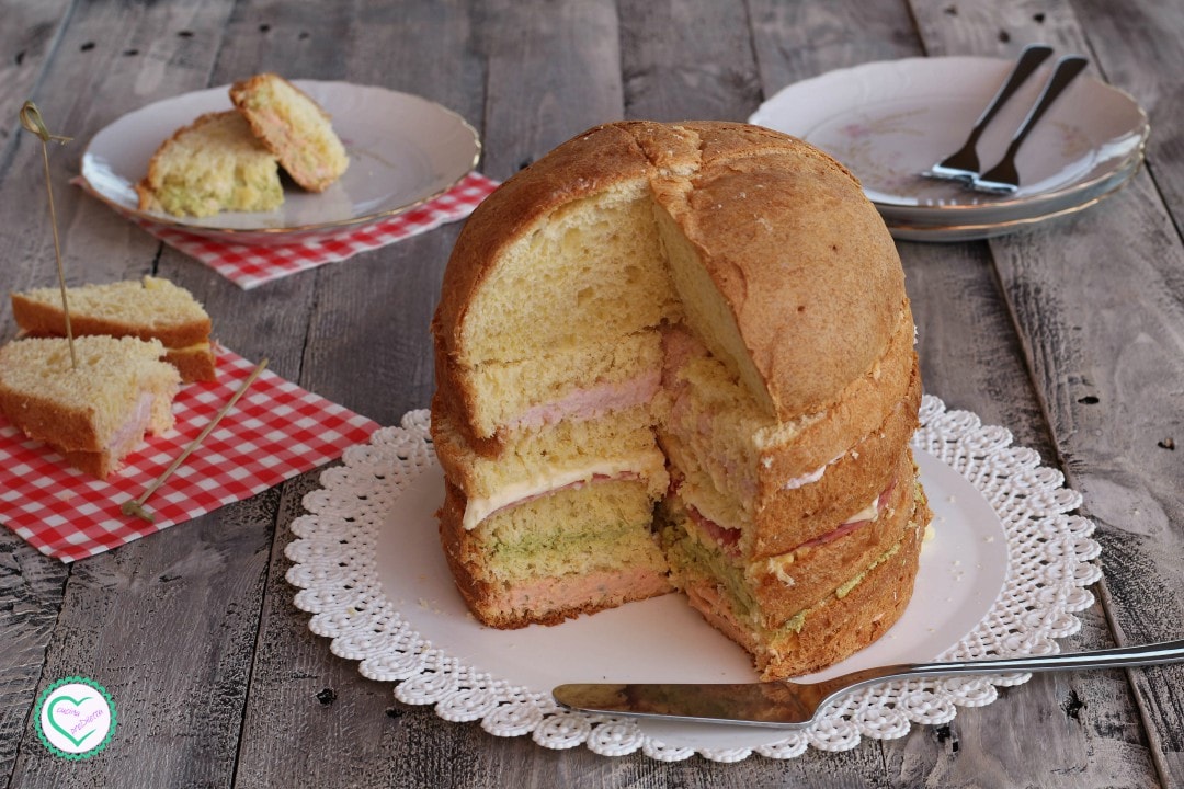 Comment garnir le panettone gastronomique