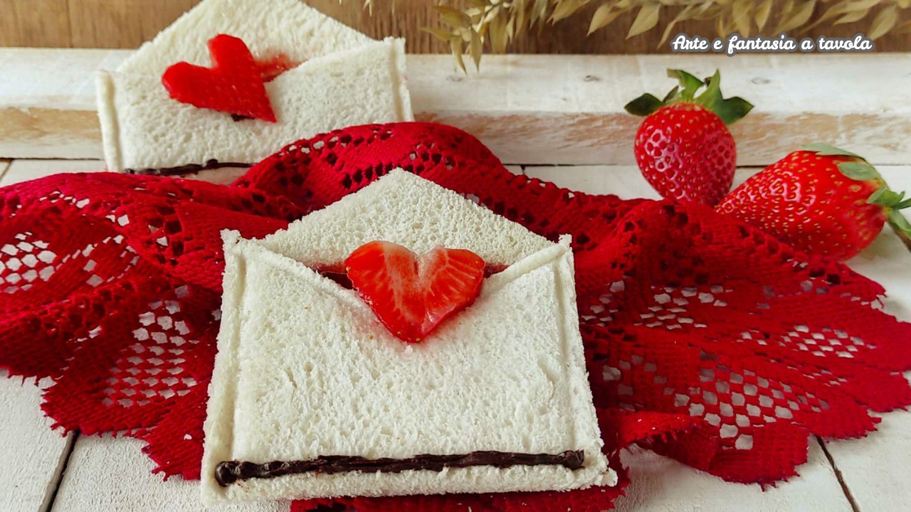 Comment préparer une lettre de pain de mie sucrée pour le 14 février fête de la Saint-Valentin