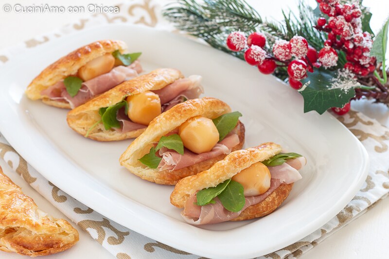 Coquilles de pâte feuilletée