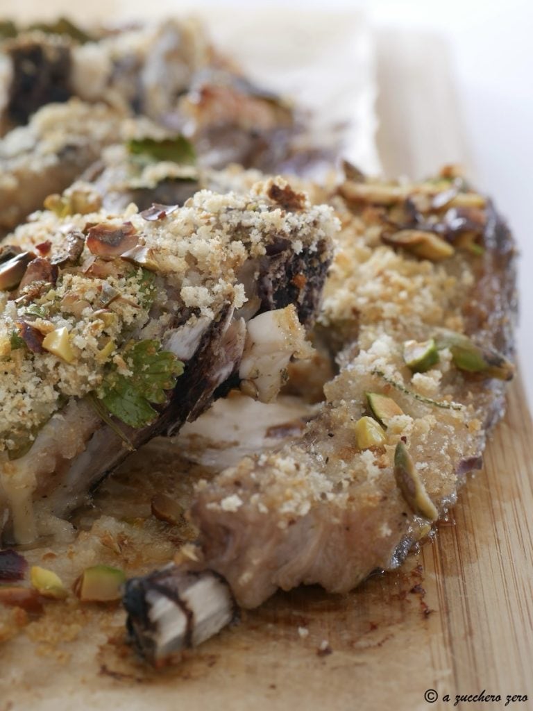 Côtelettes d'agneau au four