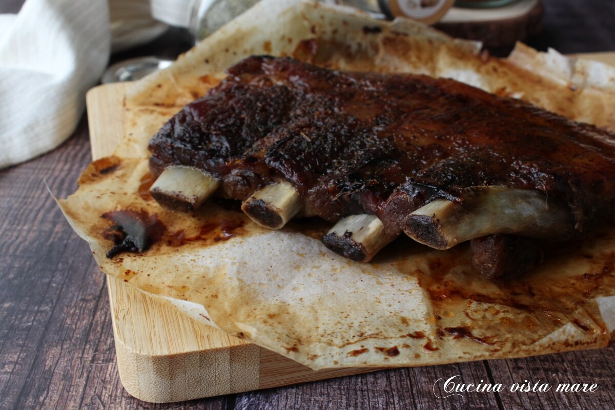 Côtes de porc au four