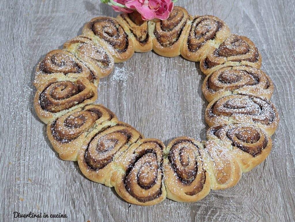 Couronne yaourt et Nutella