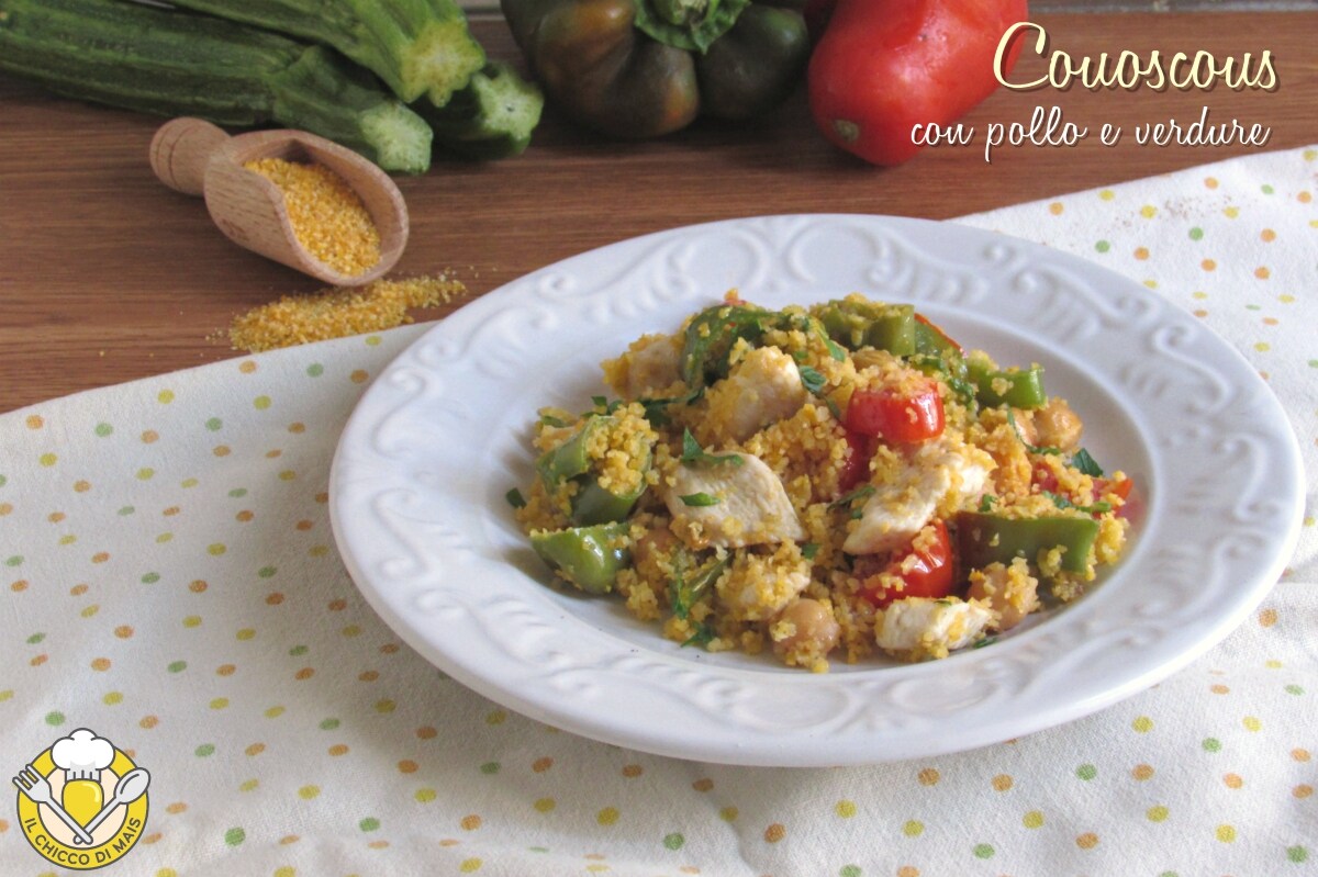 Couscous au poulet et légumes