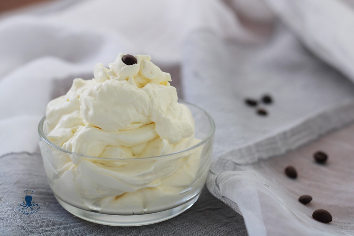 Crème au mascarpone avec des œufs pasteurisés, recette facile