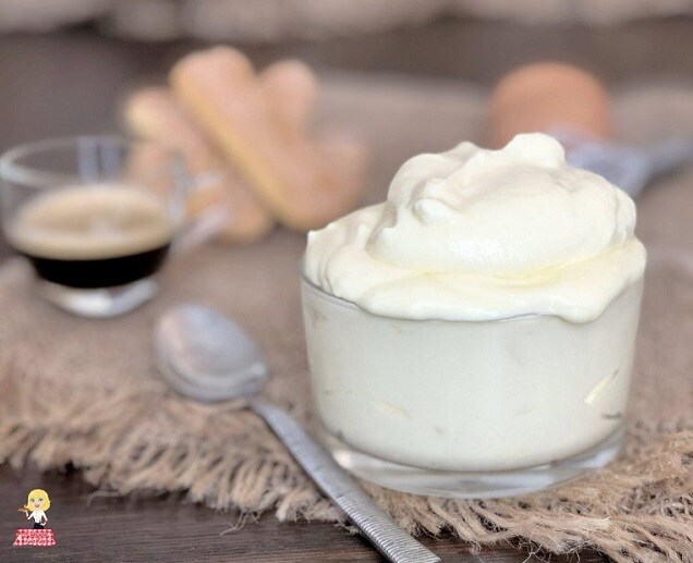 CRÈME MASCARPONE avec ŒUFS PASTEURISÉS facile à faire chez soi