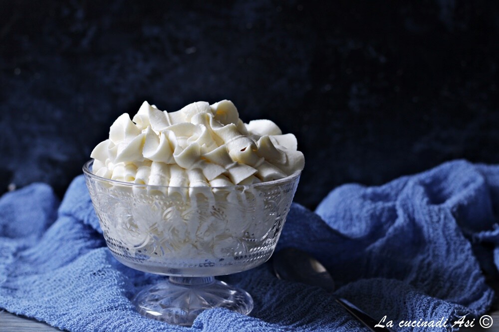 Crème chantilly au mascarpone