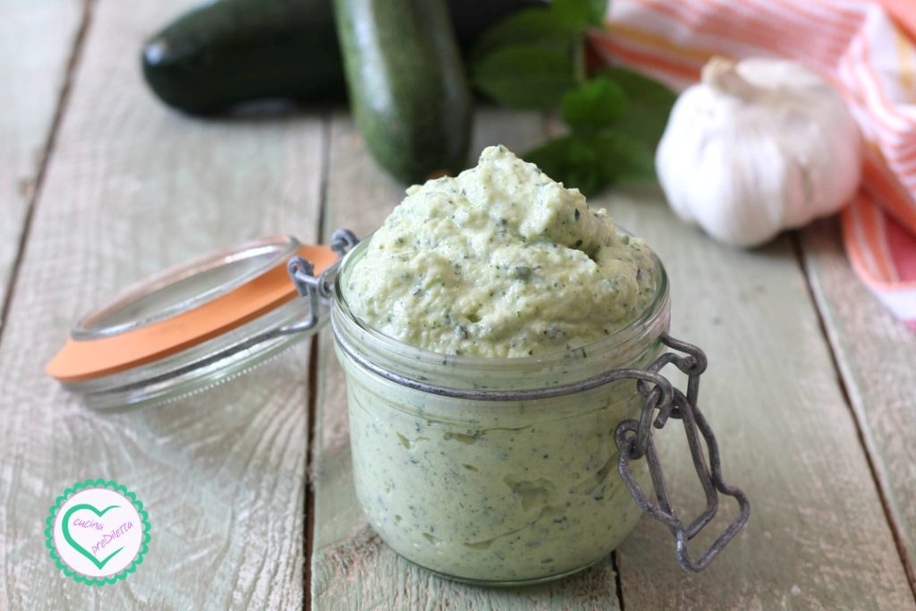 Crème de ricotta et courgettes