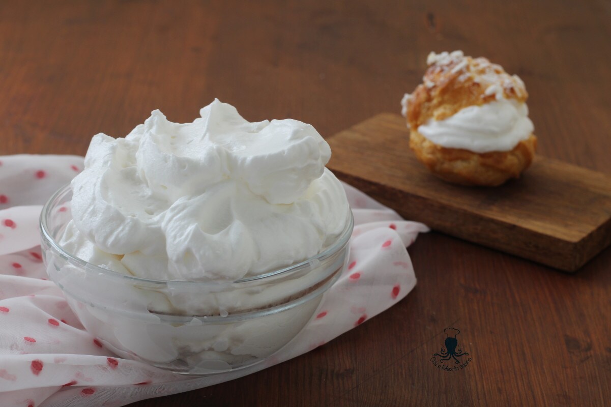 Crème fouettée, recette de base