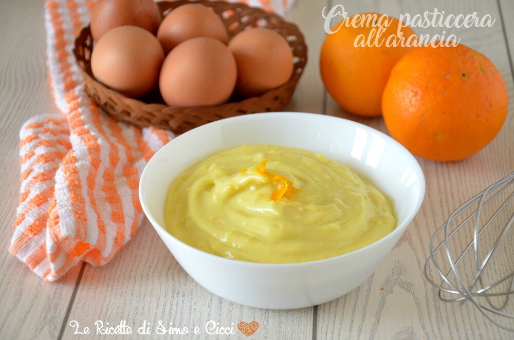 Crème pâtissière à l'orange