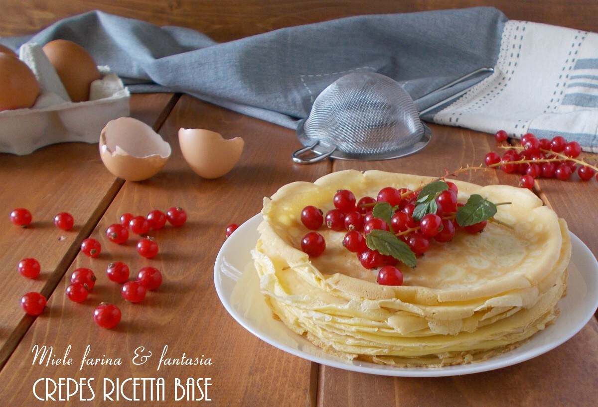 Crêpes recette de base