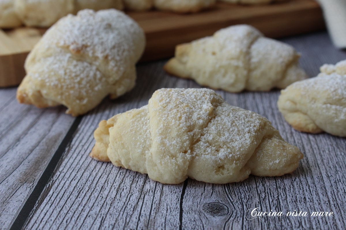 Croissants moelleux sans levée