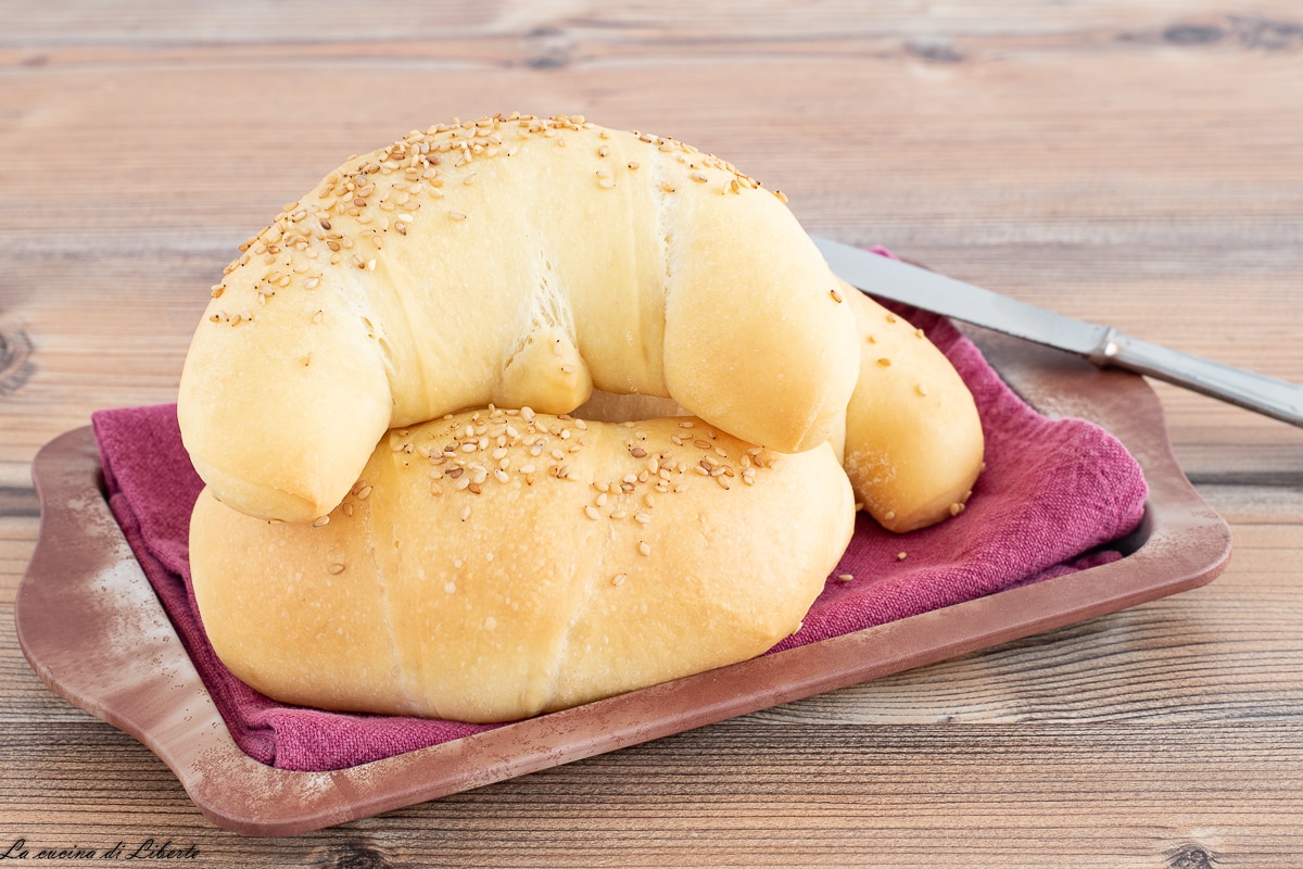 Croissants salés