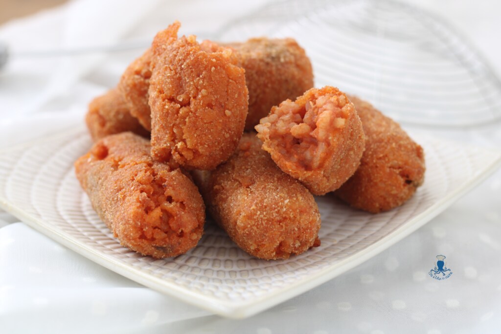 Croquettes avec restes de riz