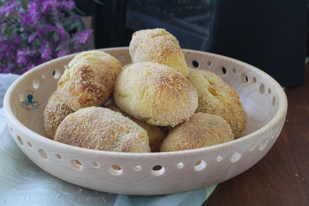 Croquettes de pommes de terre à la friteuse à air