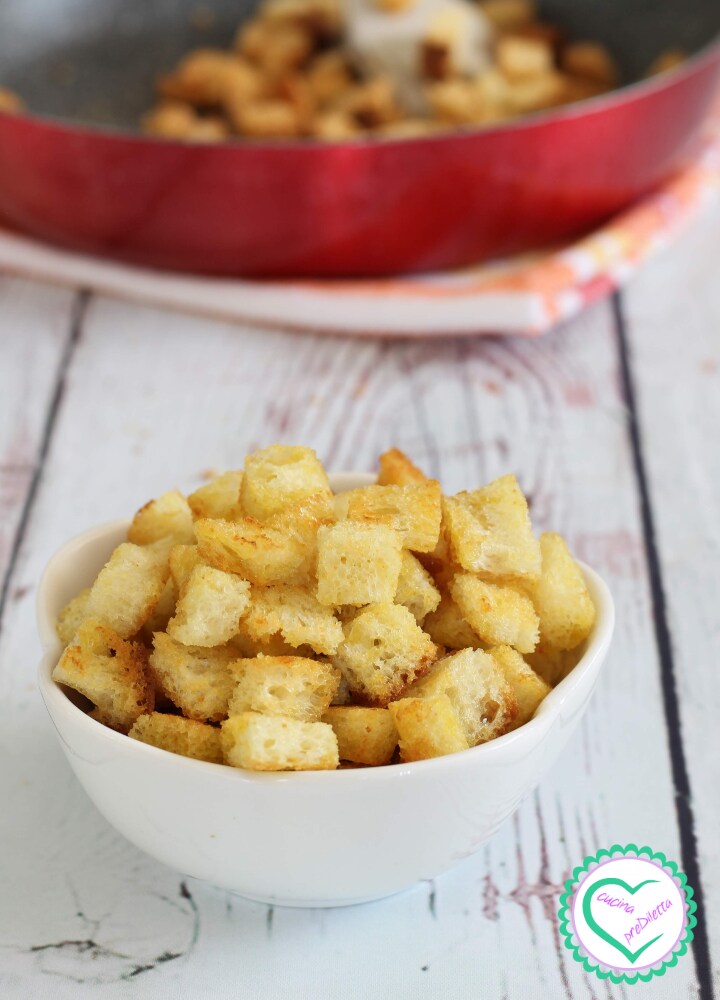 Recette Crostini de pain frits