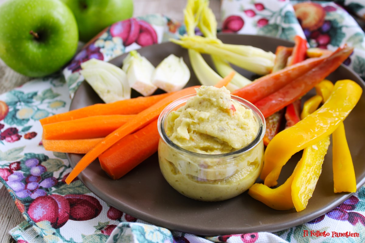 Crudités à la pomme verte *
