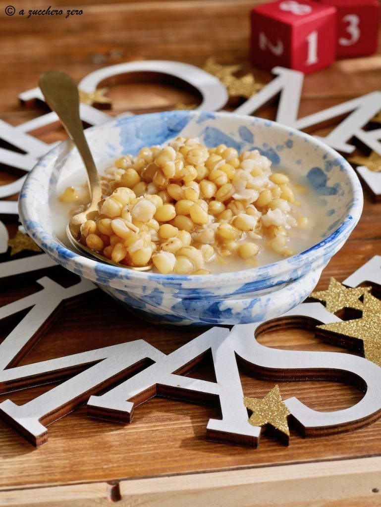Cuccia de Santa Lucia recette sicilienne