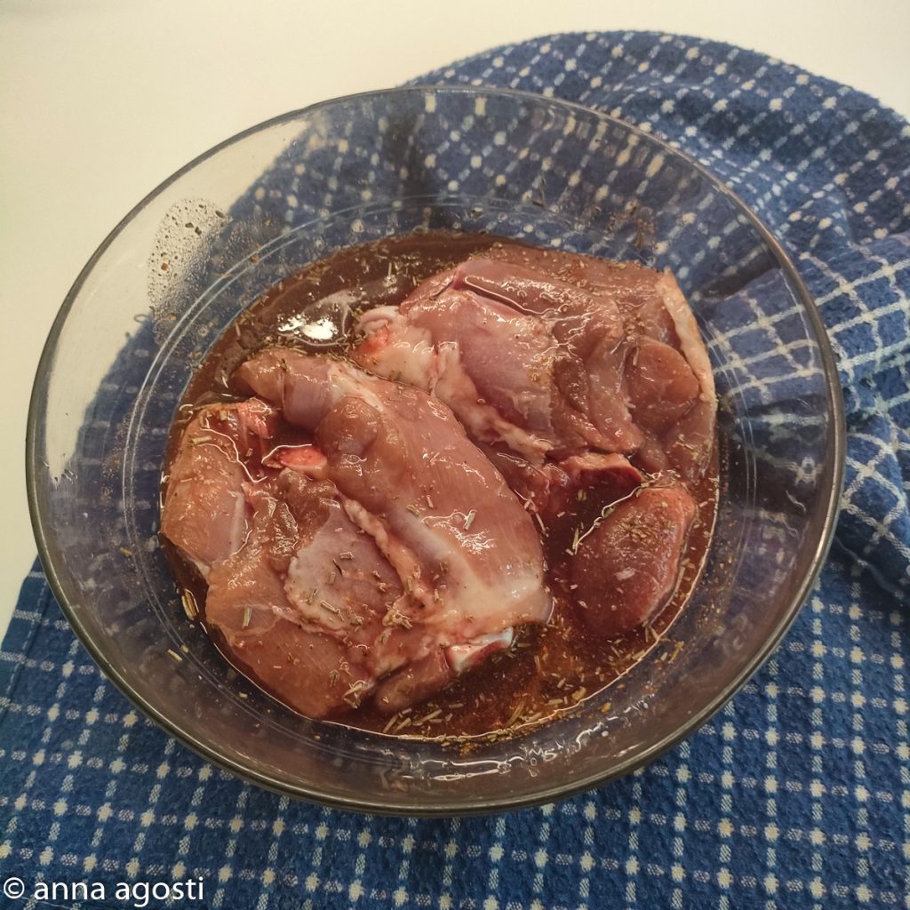 Cuisse de dinde rôtie en cocotte