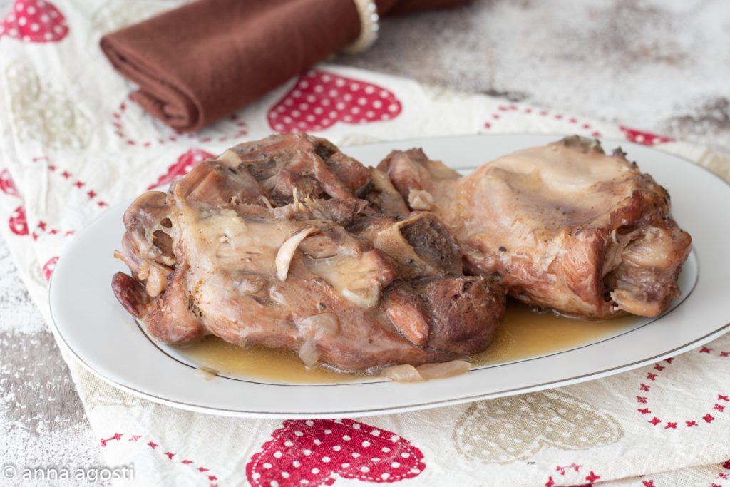 Cuisse de dinde rôtie en cocotte