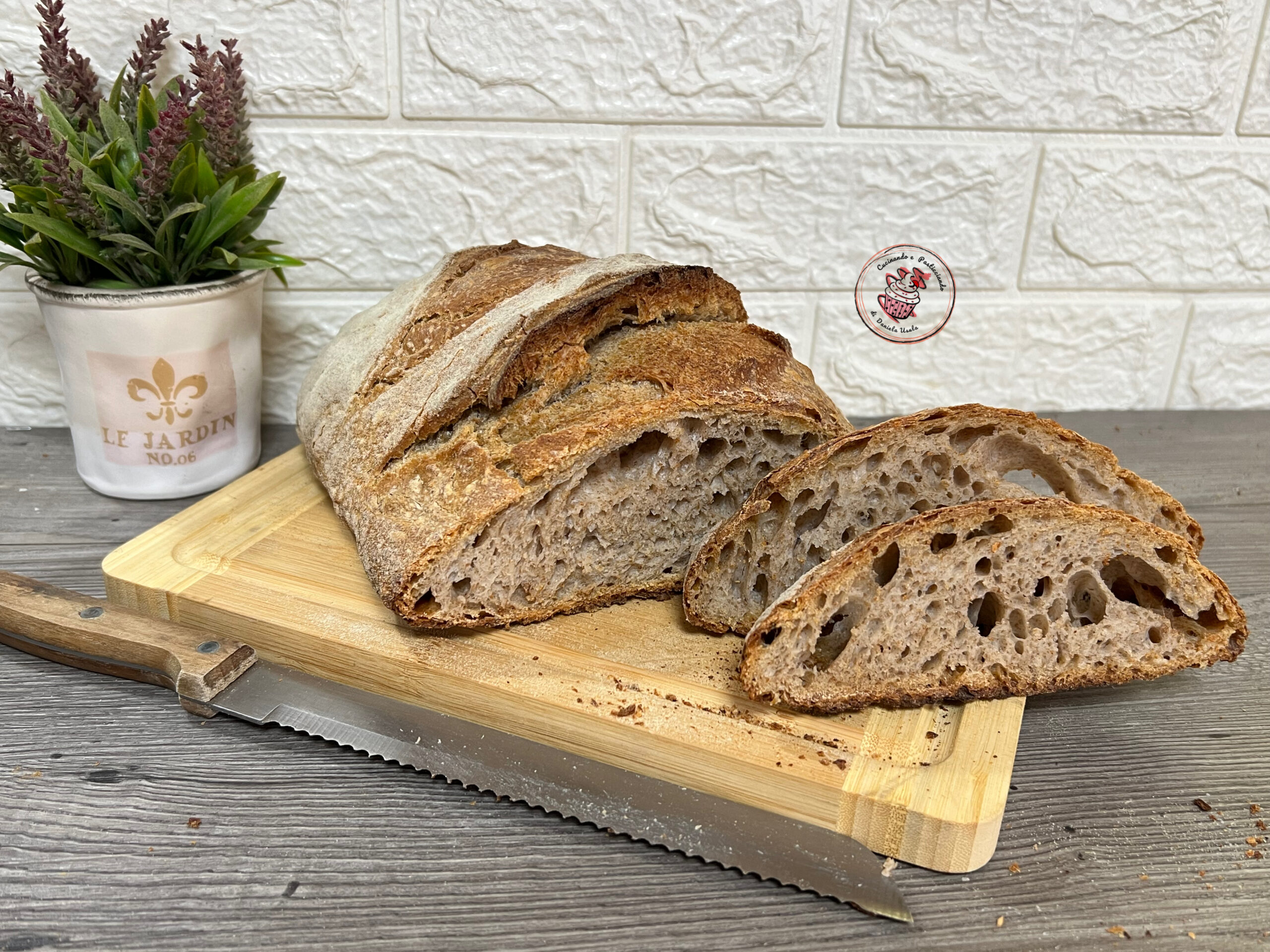Pain à l’eau Bimby, version intégrale avec levain