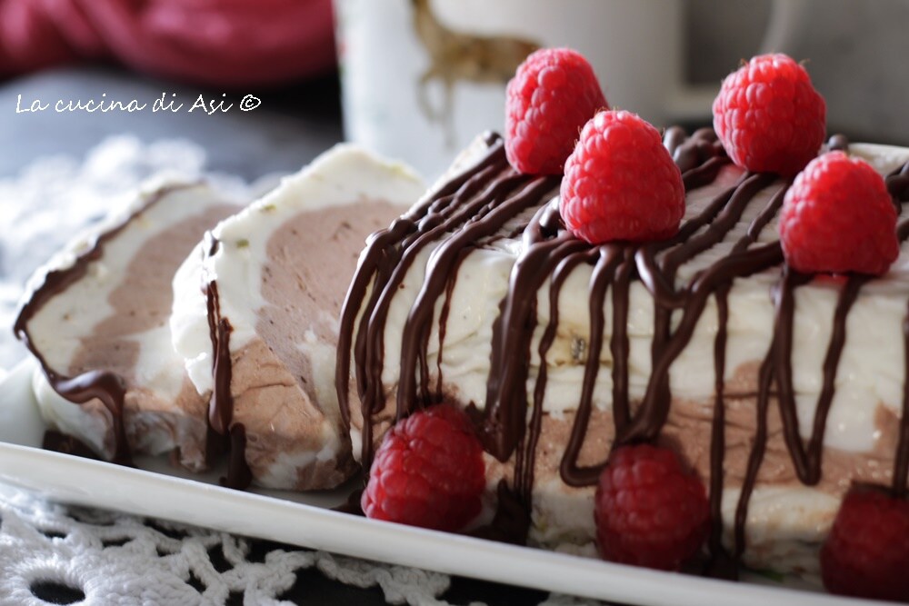 Dessert à la cuillère cacao et vanille