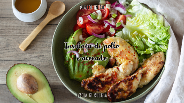 Salade de poulet et avocat