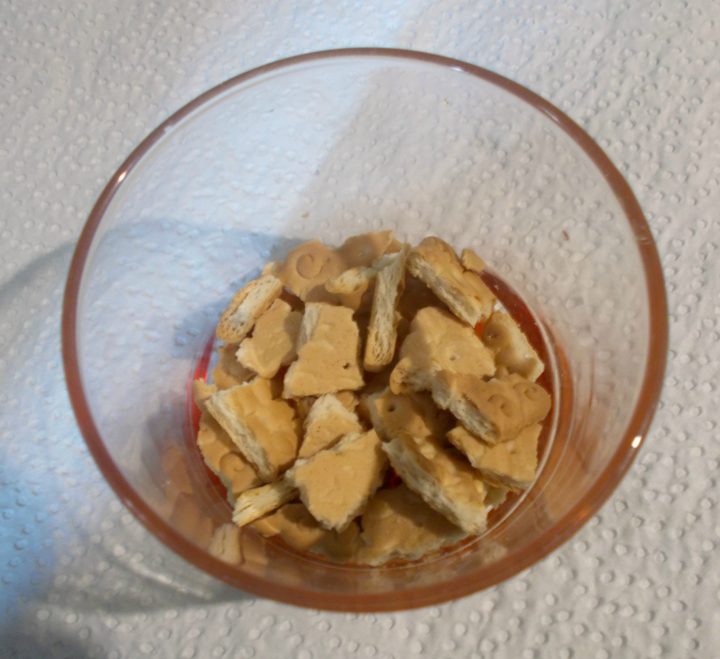 mini cheesecake en verrine