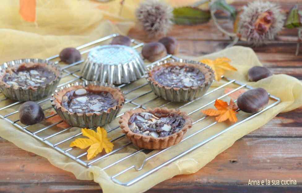 Tartelettes à la farine de châtaigne