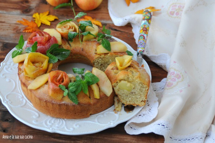 Couronne aux pommes, gâteau spectaculaire