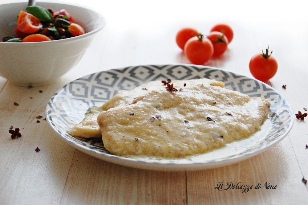 ESCALOPES DE POULET AU LAIT