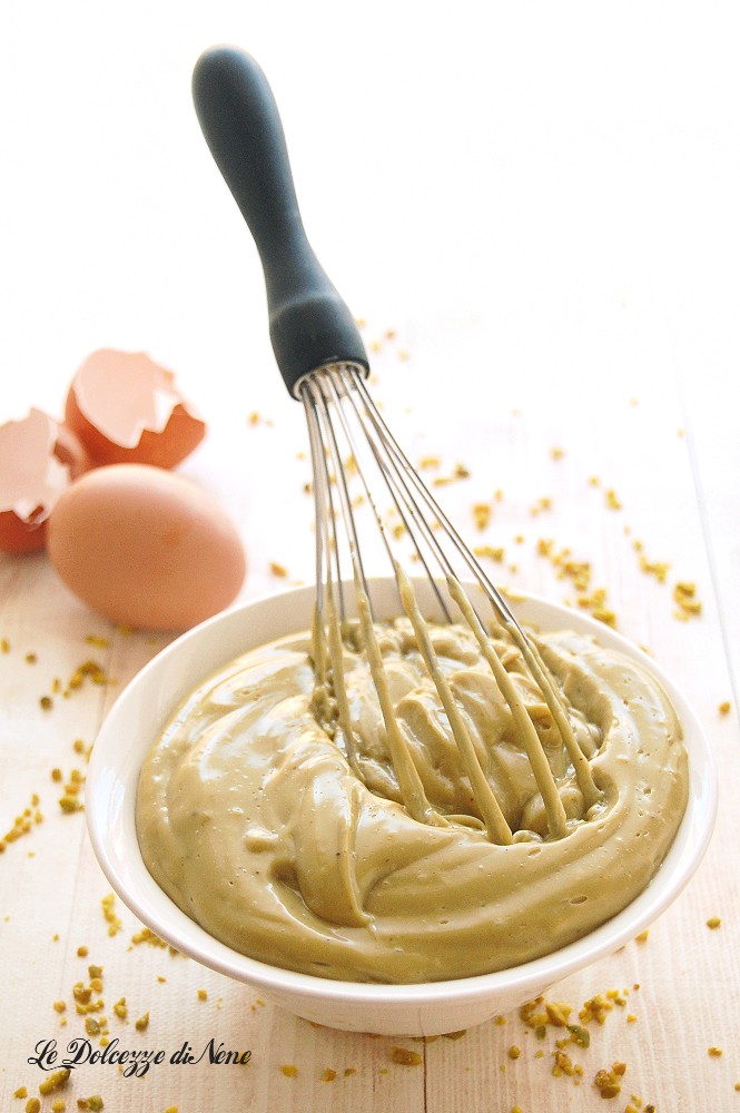 crème pâtissière au pistache