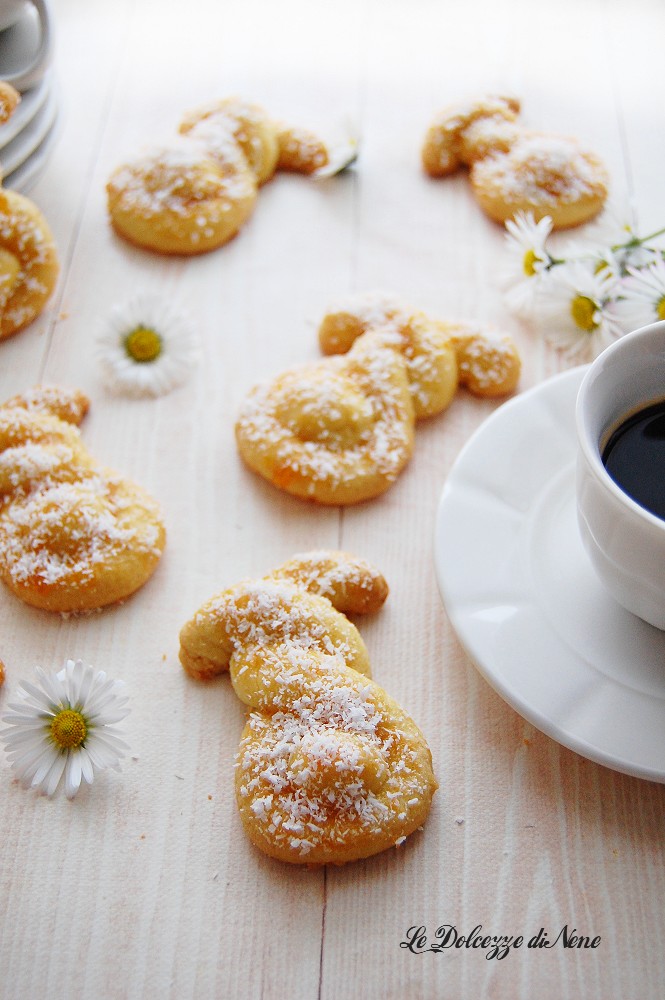 Lapins de Pâques en pâte sablée