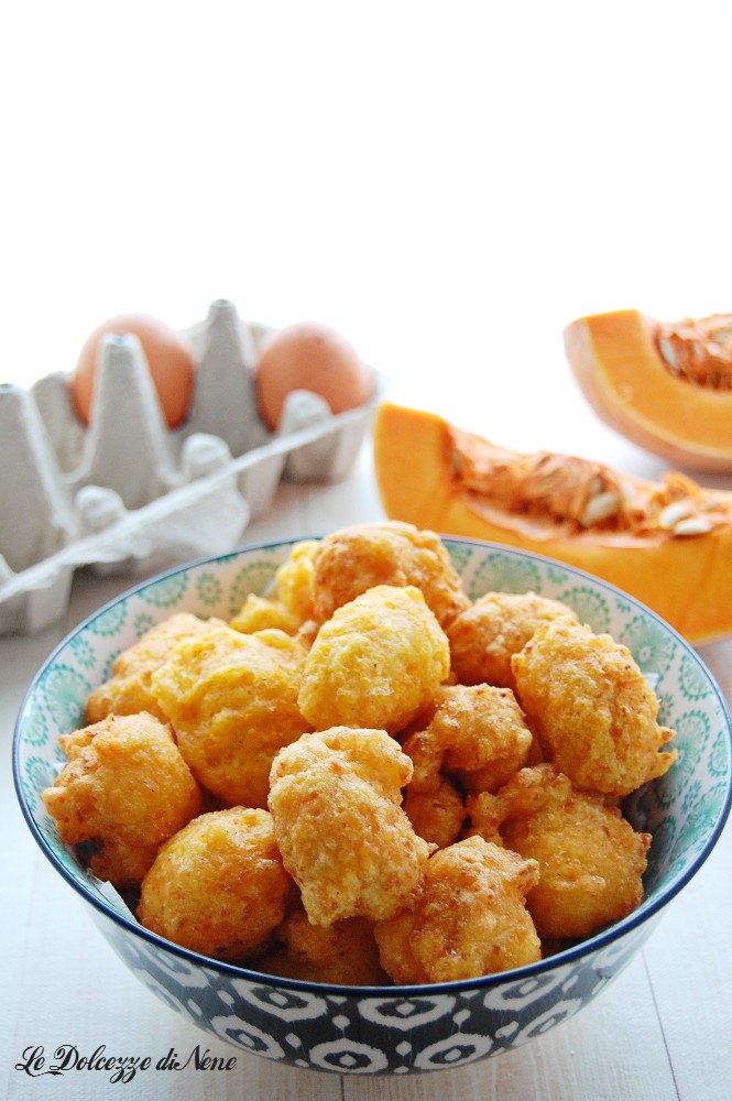 beignets salés à la citrouille