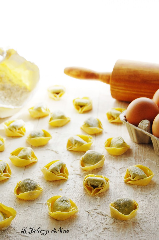tortelloni ricotta et épinards