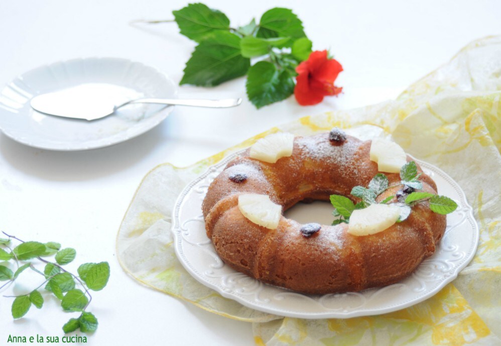 Gâteau à l'ananas en conserve