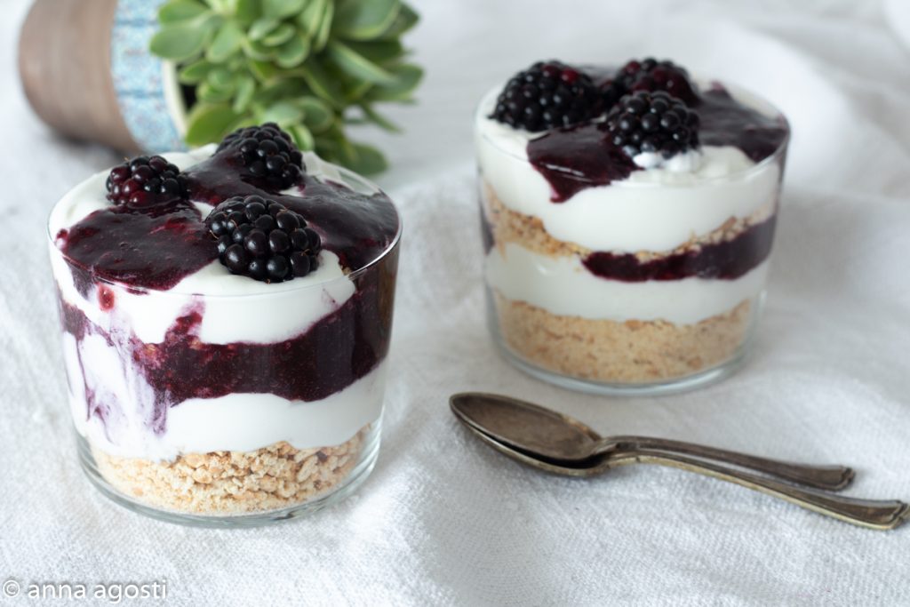 Dessert aux Mûres douceur à la Cuillère