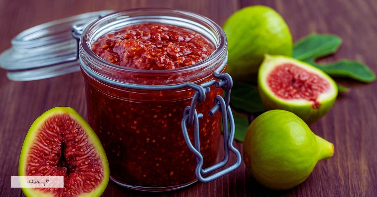 Confiture de figues et vanille
