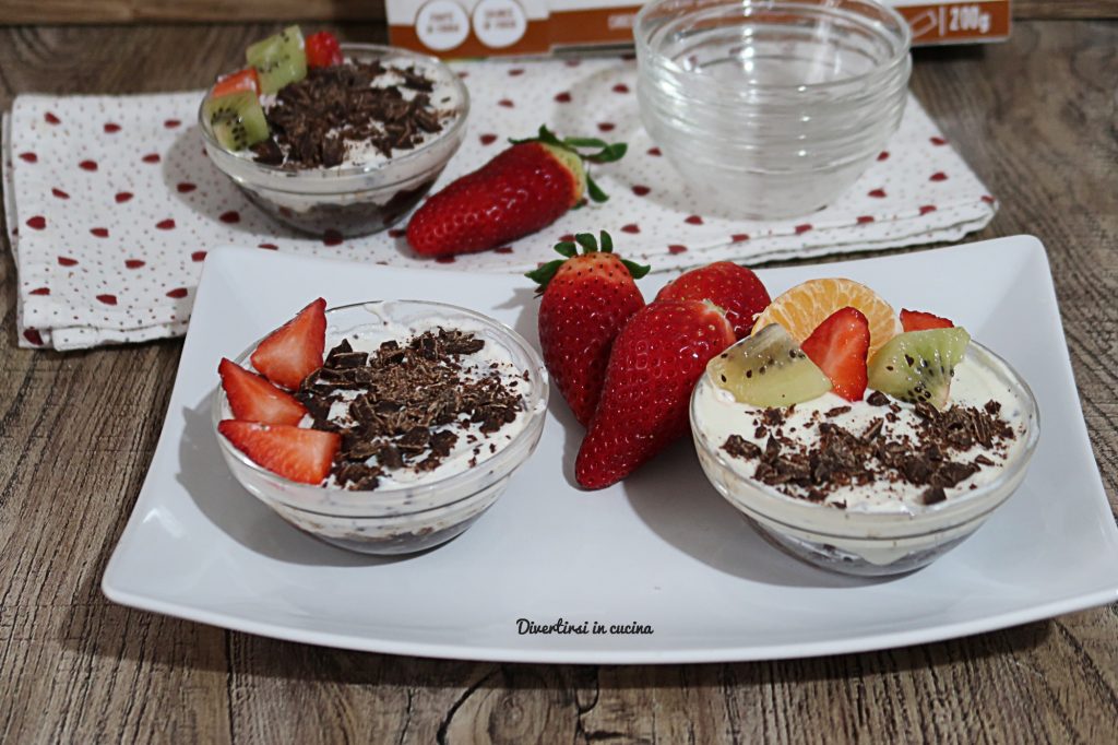 Desserts en verre sans cuisson