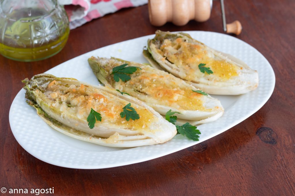 Endives gratinées au four