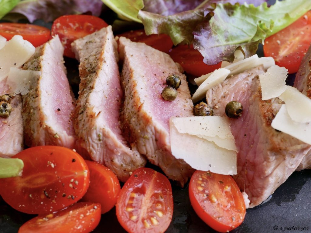 Entrecôte de bœuf à la plaque
