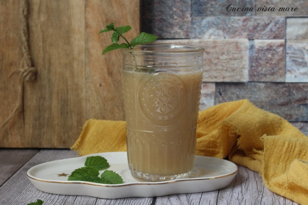 Extrait de fenouil poires et menthe Cuisine vue sur mer