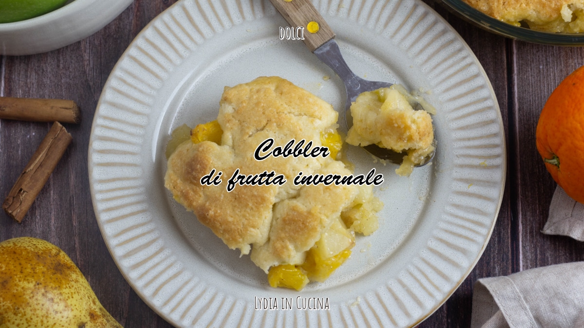 Cobbler de fruits d’hiver