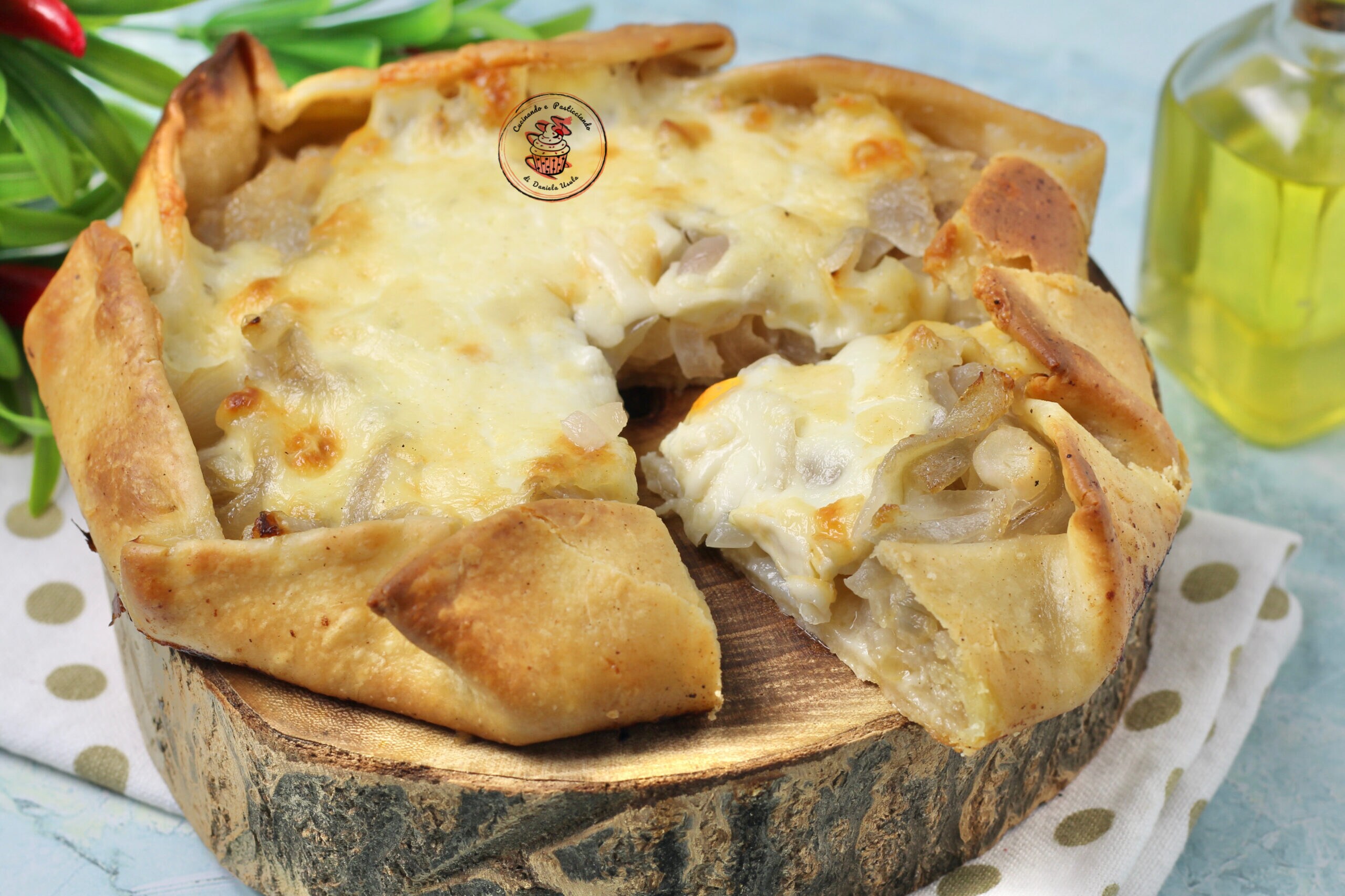 Tarte salée aux oignons