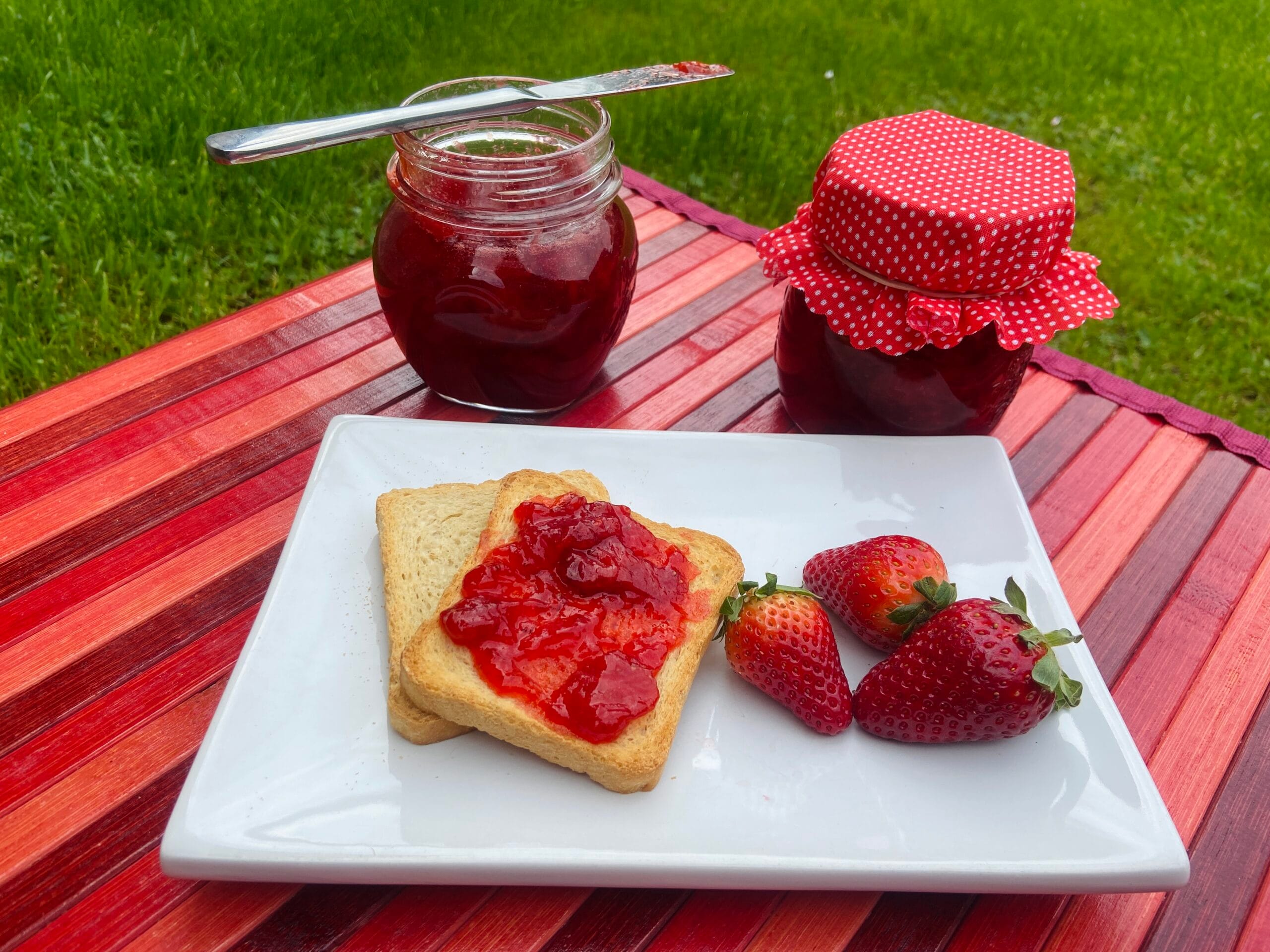 Confiture de fraises