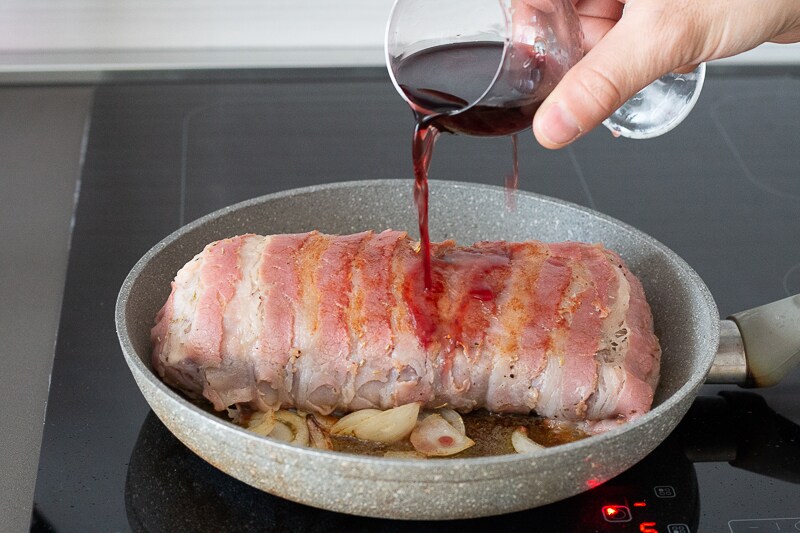 FILET DE PORC EN CROÛTE DE LARD
