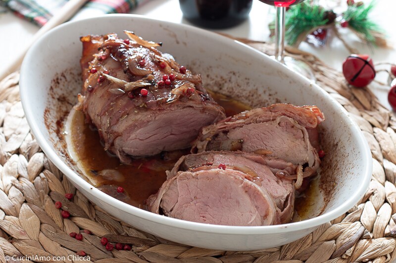 FILET DE PORC EN CROÛTE DE LARD