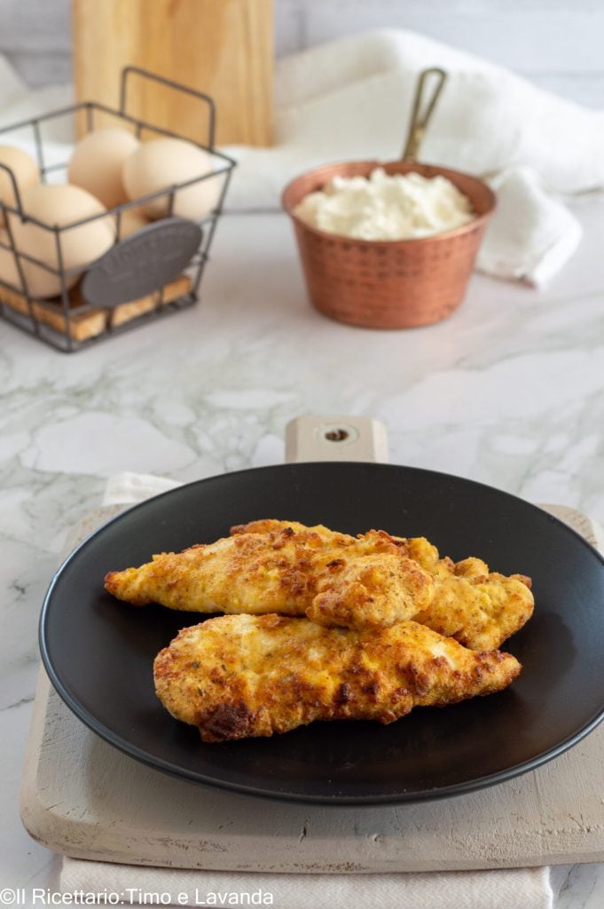 FILETS DE POULET À LA FARINE DE COCO