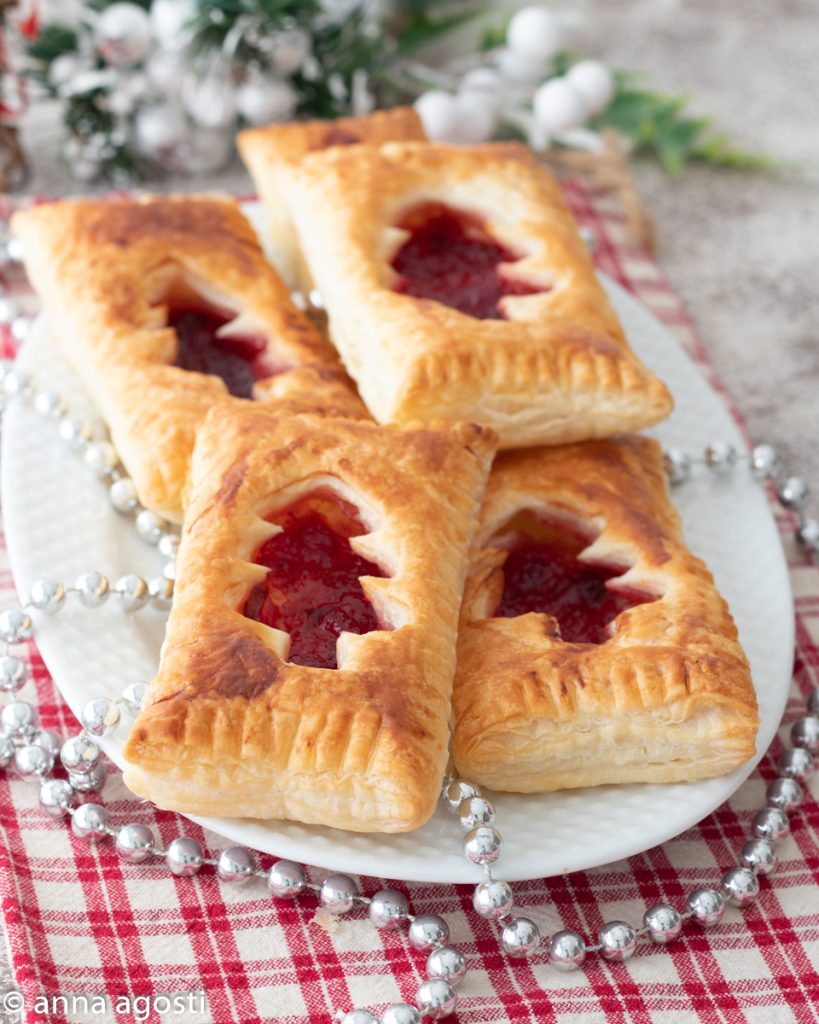 Feuilletés à la confiture avec seulement 2 ingrédients